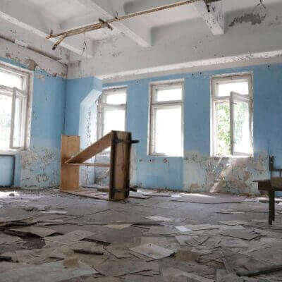 Chernobyl-2 Duga Building inside - 7