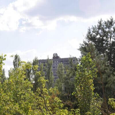 Prypiat Heraldic Sixteen Story Building