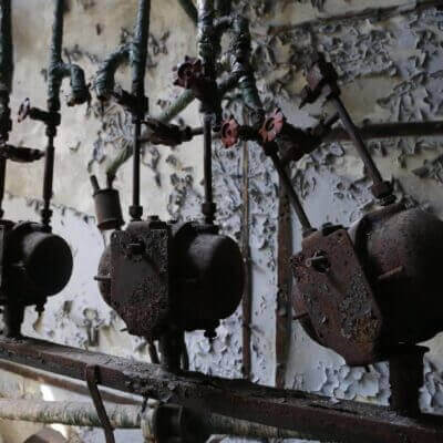 Chernobyl-2 Duga Building inside -11