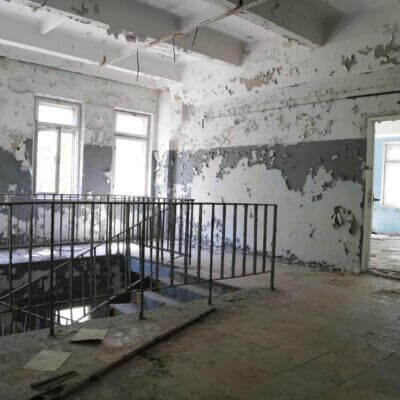 Chernobyl-2 Duga Building inside - 6