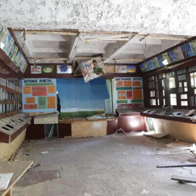 Chernobyl Duga Building inside-8