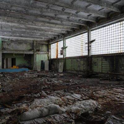 Pripyat school gyms
