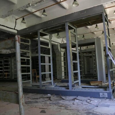 Budynek Chernobyl Duga wewnątrz-2