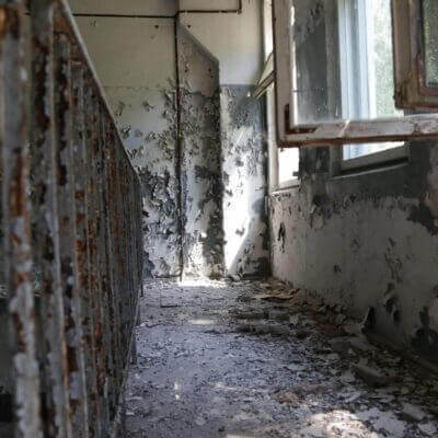 Chernobyl-2 Duga Building inside - 8