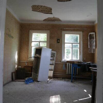 Village in Chernobyl