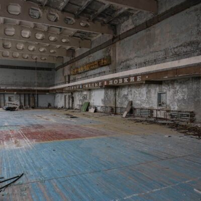 Pripyat school gyms