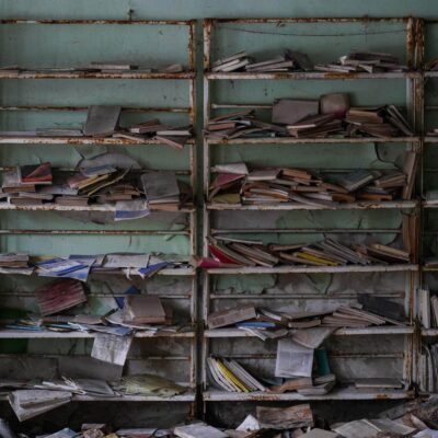 PRIPYAT SCHOOL library