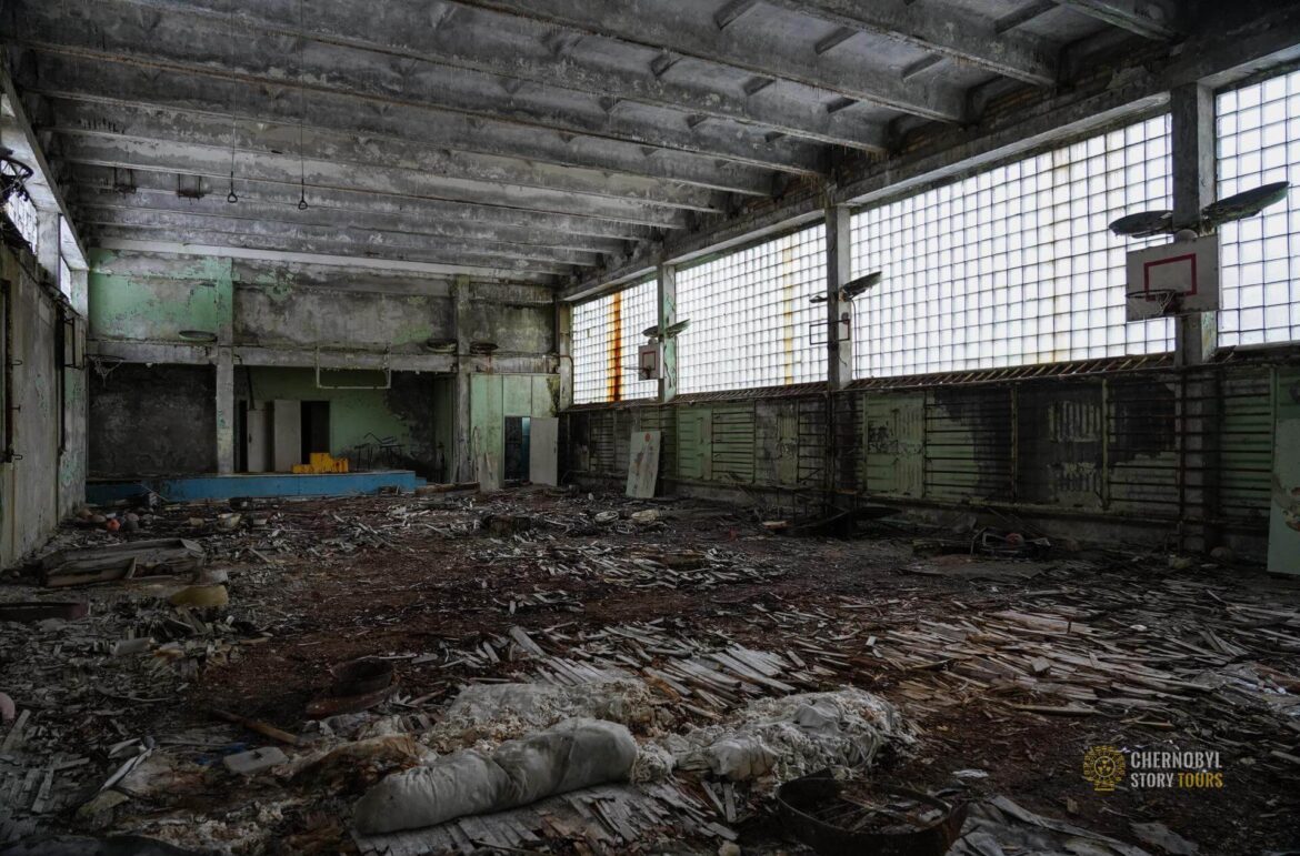 Pripyat school gyms