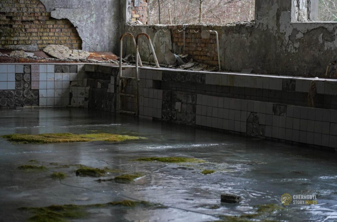 pool in pripyat sport complex